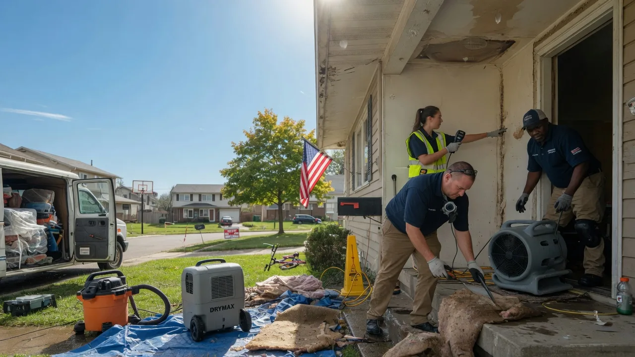 Water Damage Restoration in Macksburg, IA near me